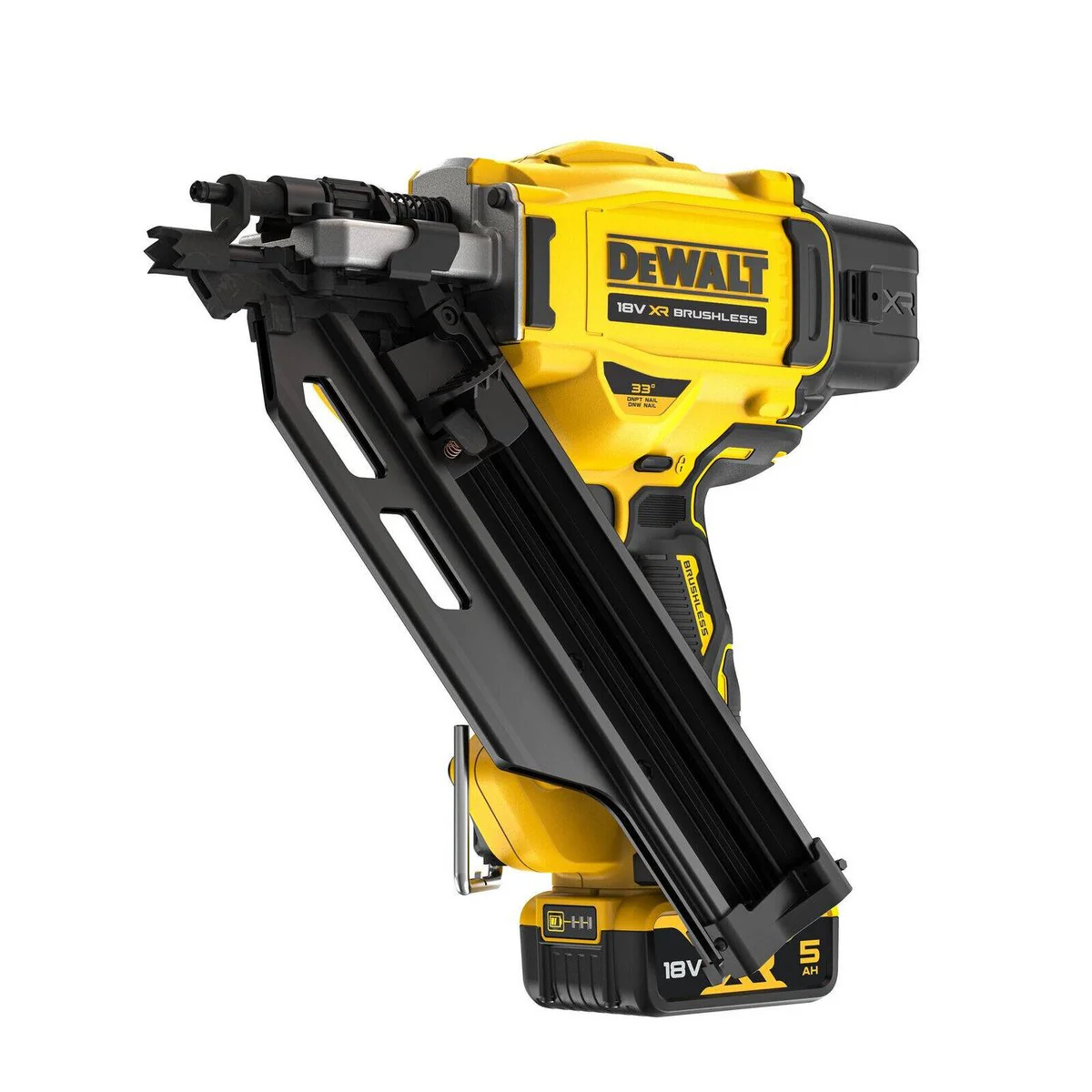 Dewalt 18V XR Framing Nailer Kit 90mm - 5.0Ah - Durable & Efficient - Image 2
