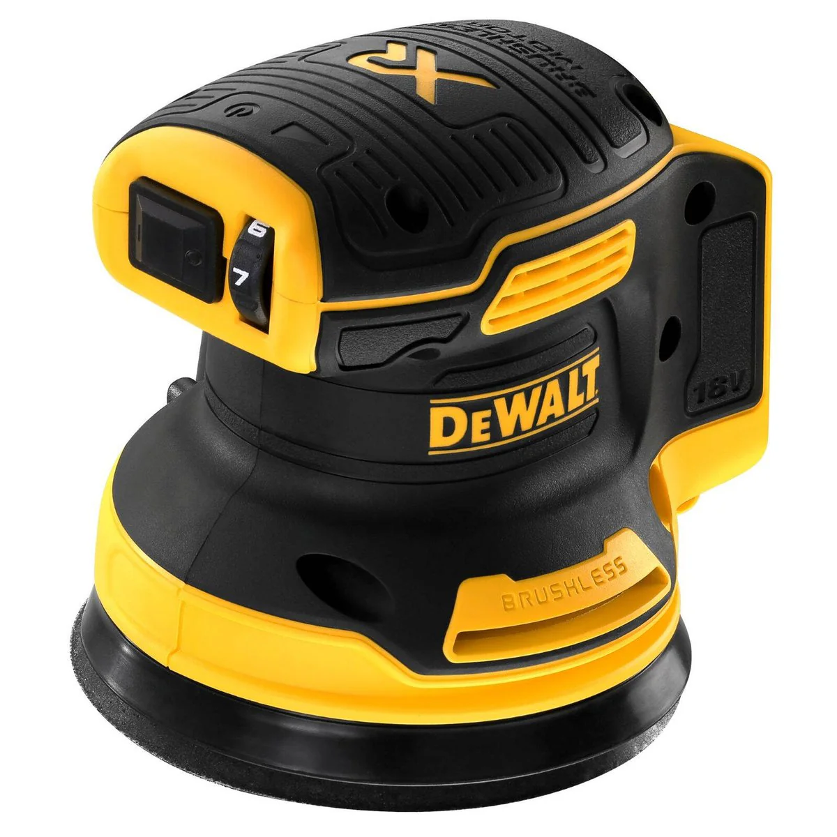 Dewalt 18V XR Orbital Sander 4.0Ah Kit DCZ210M1A-XE - Variable Speed - Dust Management - Image 2