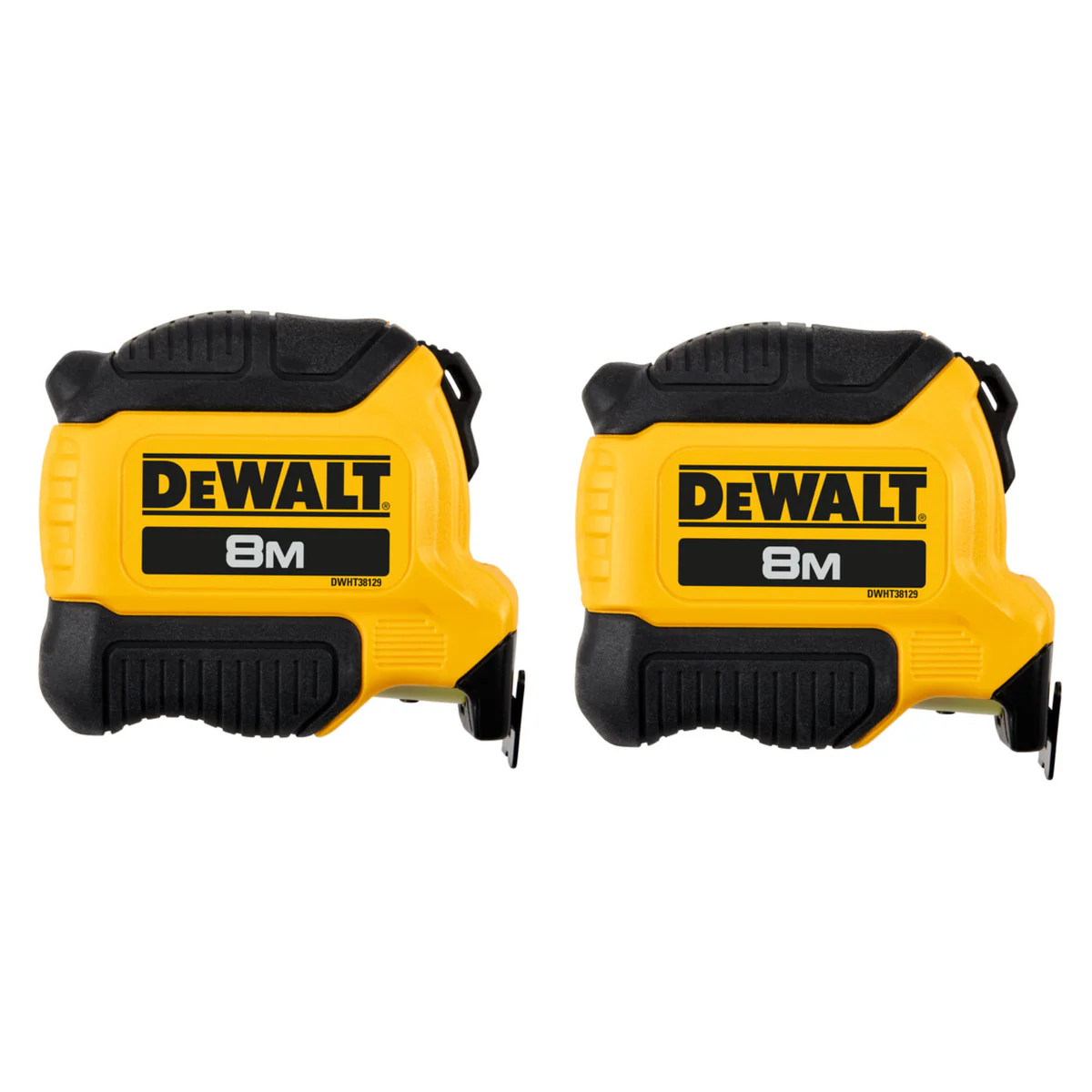 DeWALT 8m Compact Tape Measure - DWHT79326 - 3 Pack - Durable & Accurate