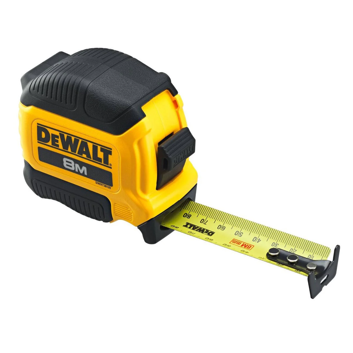 DeWALT 8m Compact Tape Measure - DWHT79326 - 3 Pack - Durable & Accurate - Image 3