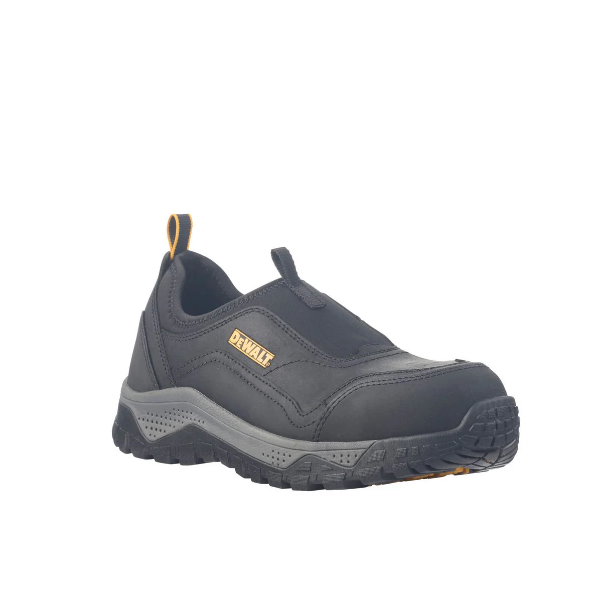 Dewalt Black Stride Safety Work Shoe Size 6 - Water Resistant - SRC Slip Resistant - Steel Cap