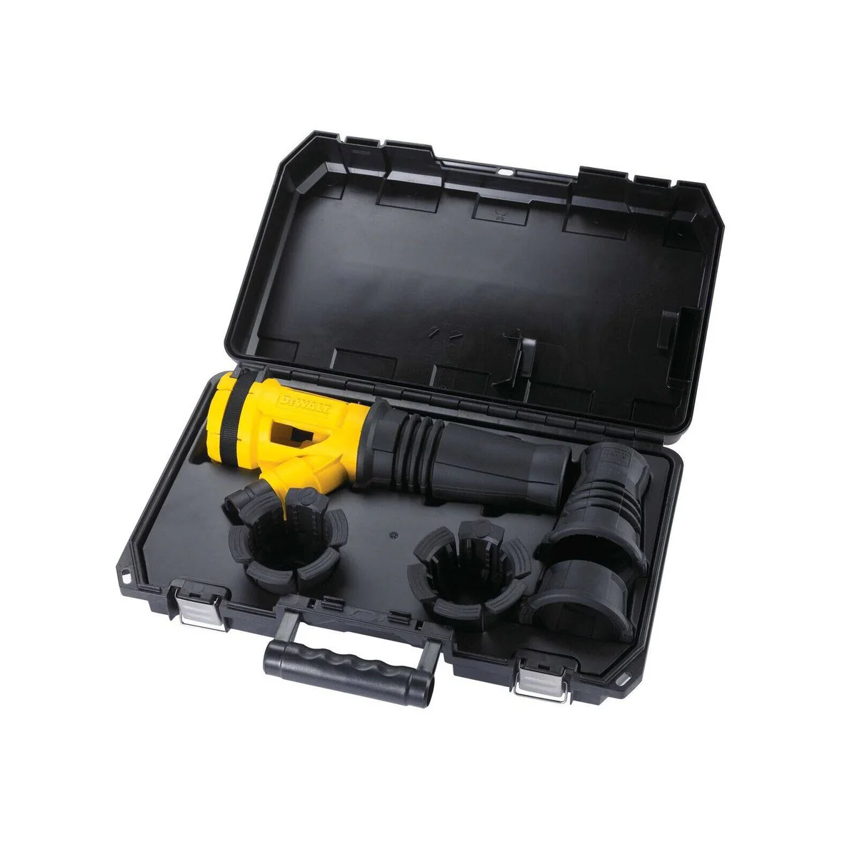 DEWALT Chiselling Dust Extraction System DWH051-XJ - 3 Nozzles - 250mm x 130mm x 520mm - Durable - Image 2