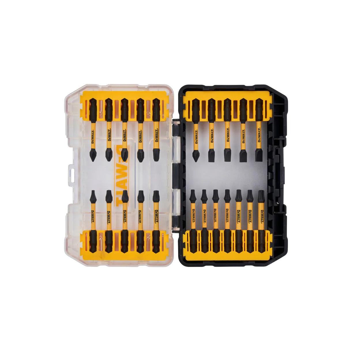 Dewalt Flextorq 22 Piece Screwdriving Bit Set - 190mm x 40mm x 220mm - ToughCase