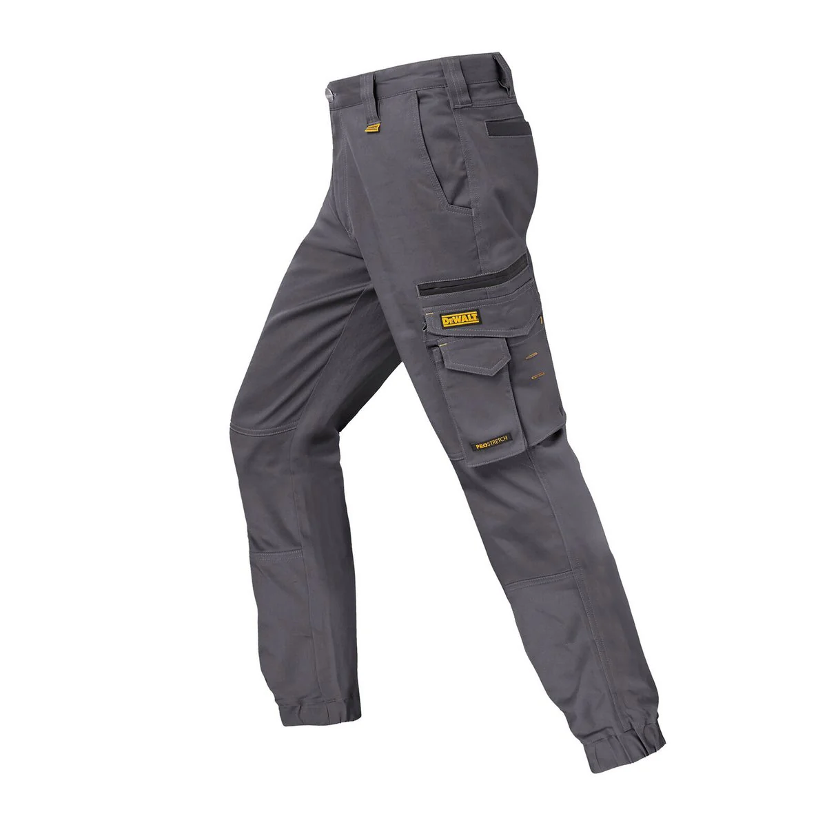 Dewalt Grey Goldfield Prostretch Trousers Size 32 - Breathable - Durable