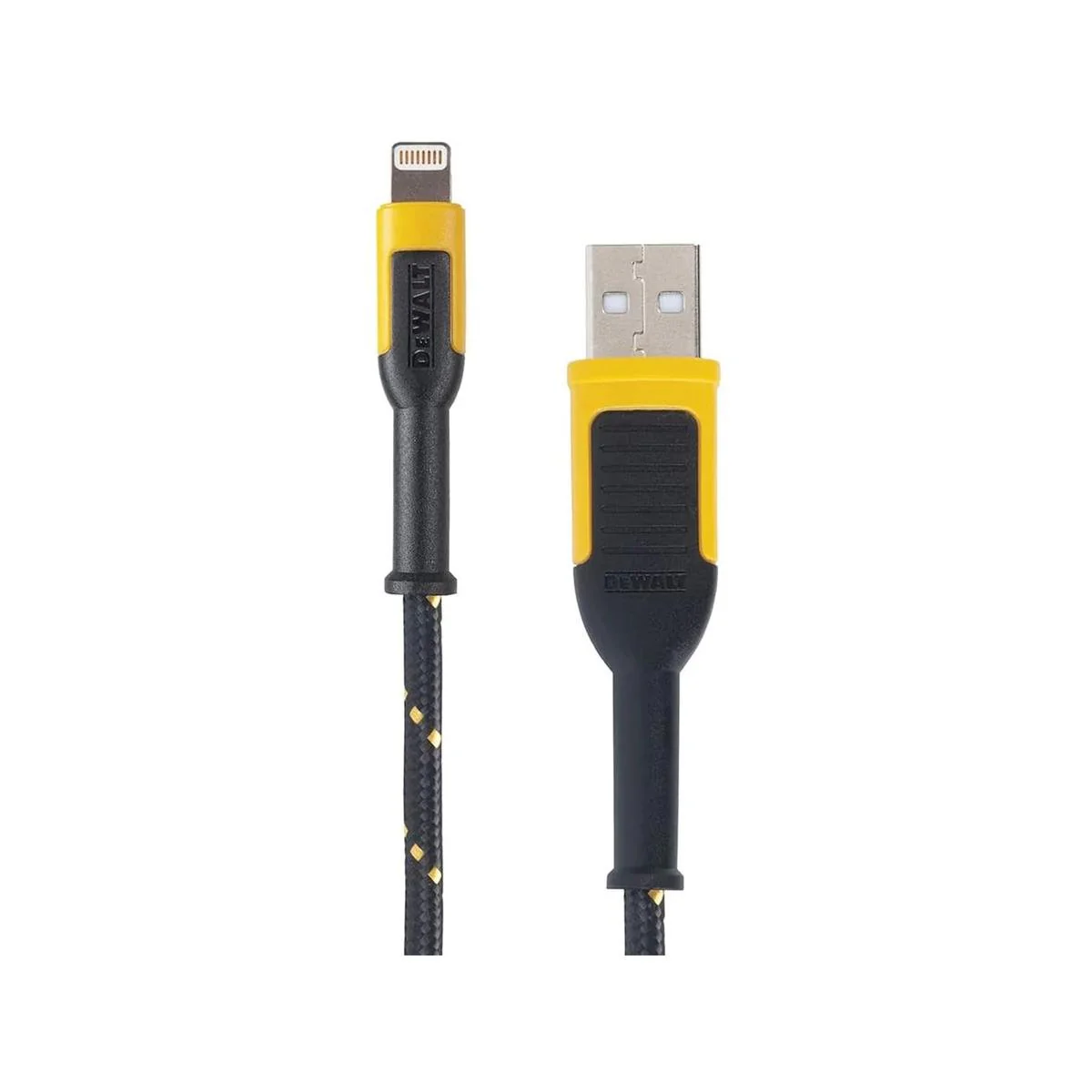Dewalt Lightning to USB Charging Cable - 1.2m - Kevlar Reinforced