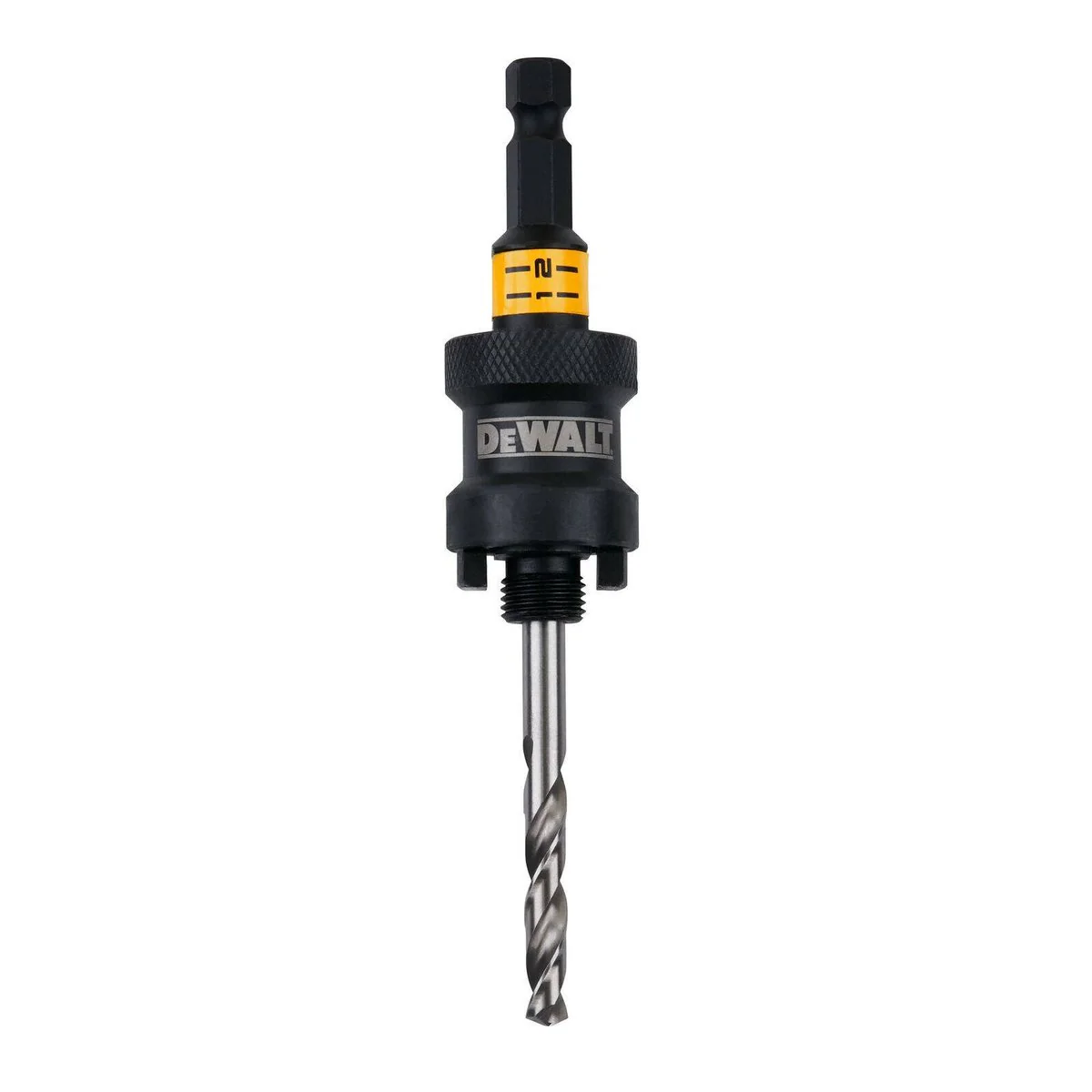 Dewalt Quick Change Holesaw Arbor 14-30mm 3/8" Shank - Quick Change Mechanism