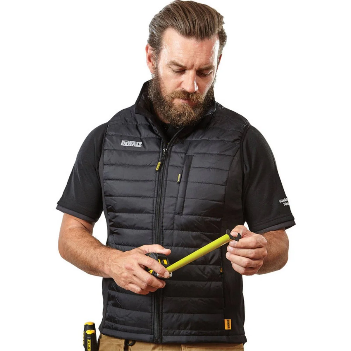 Dewalt Storm Vest XXL - Lightweight Insulated - Black - Enhanced Mobility - Image 2