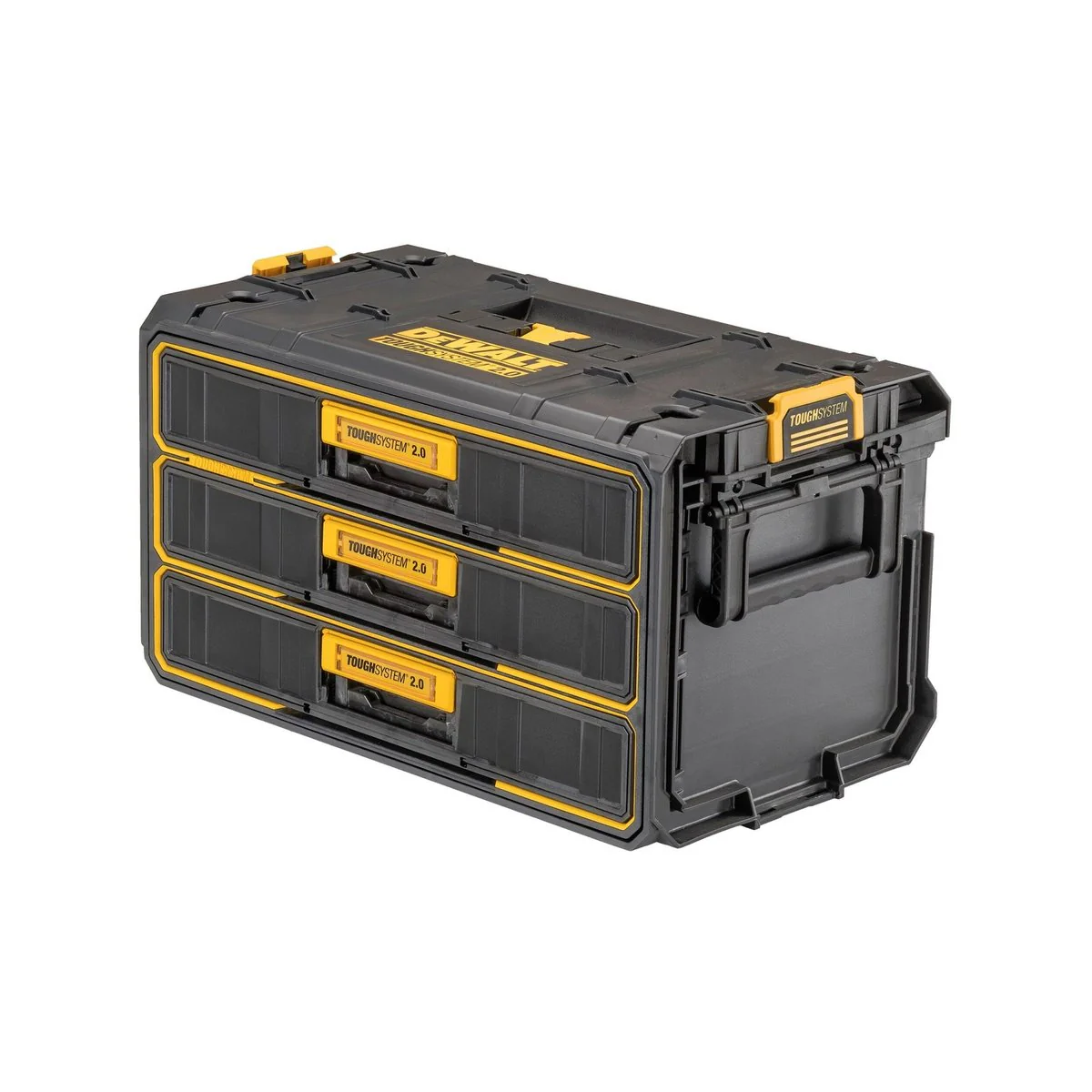 Dewalt Toughsystem 2.0 3 Drawer Tool Box - 310mm x 300mm x 540mm - Durable Storage - Image 2
