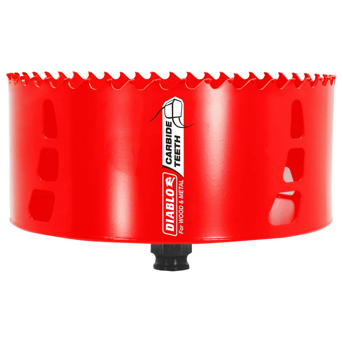 Diablo 152mm Carbide Tipped Hole Saw - Wood & Metal - 71mm Cutting Depth