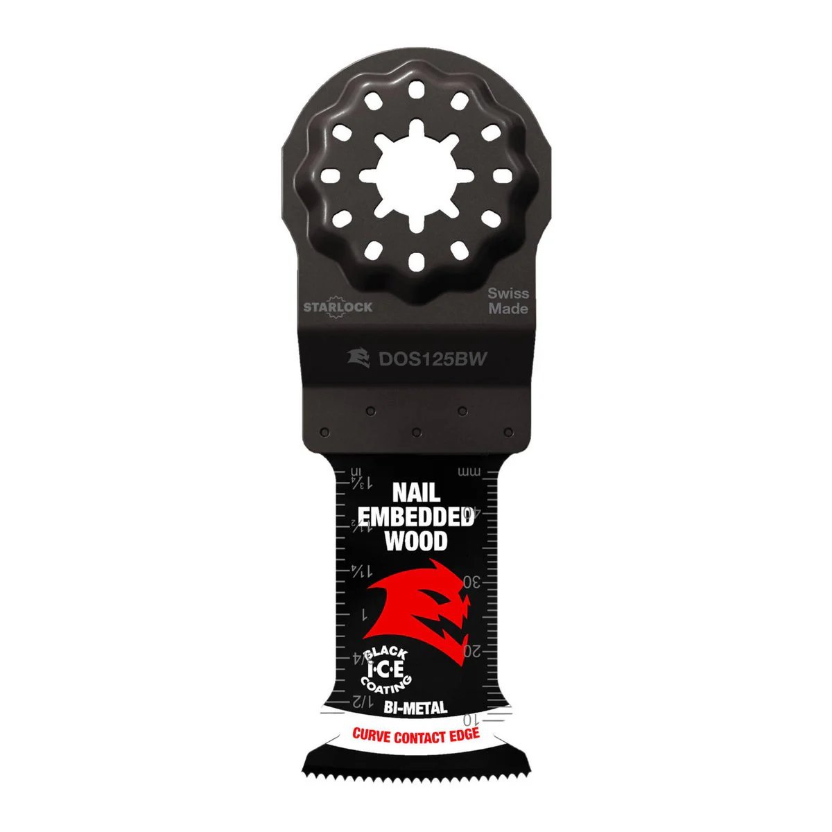 Diablo 32mm Starlock Bi-Metal Multi Tool Blade - Nail Embedded Wood - Durable Cutting Edge - Image 2