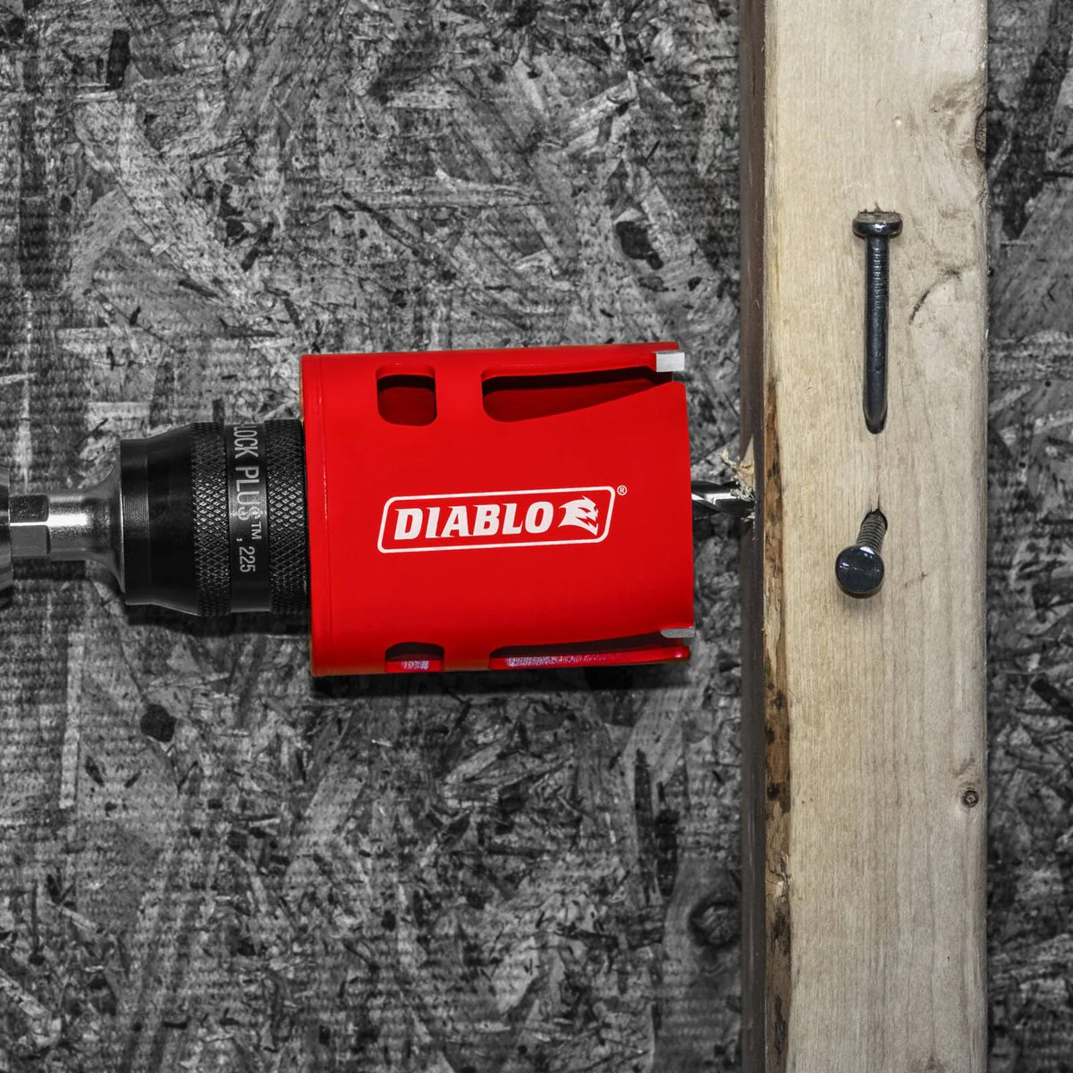 Diablo 4 1/4" Demo Demon Carbide Teeth Hole Saw - 60mm Cutting Depth - Fast Cutting - Image 5