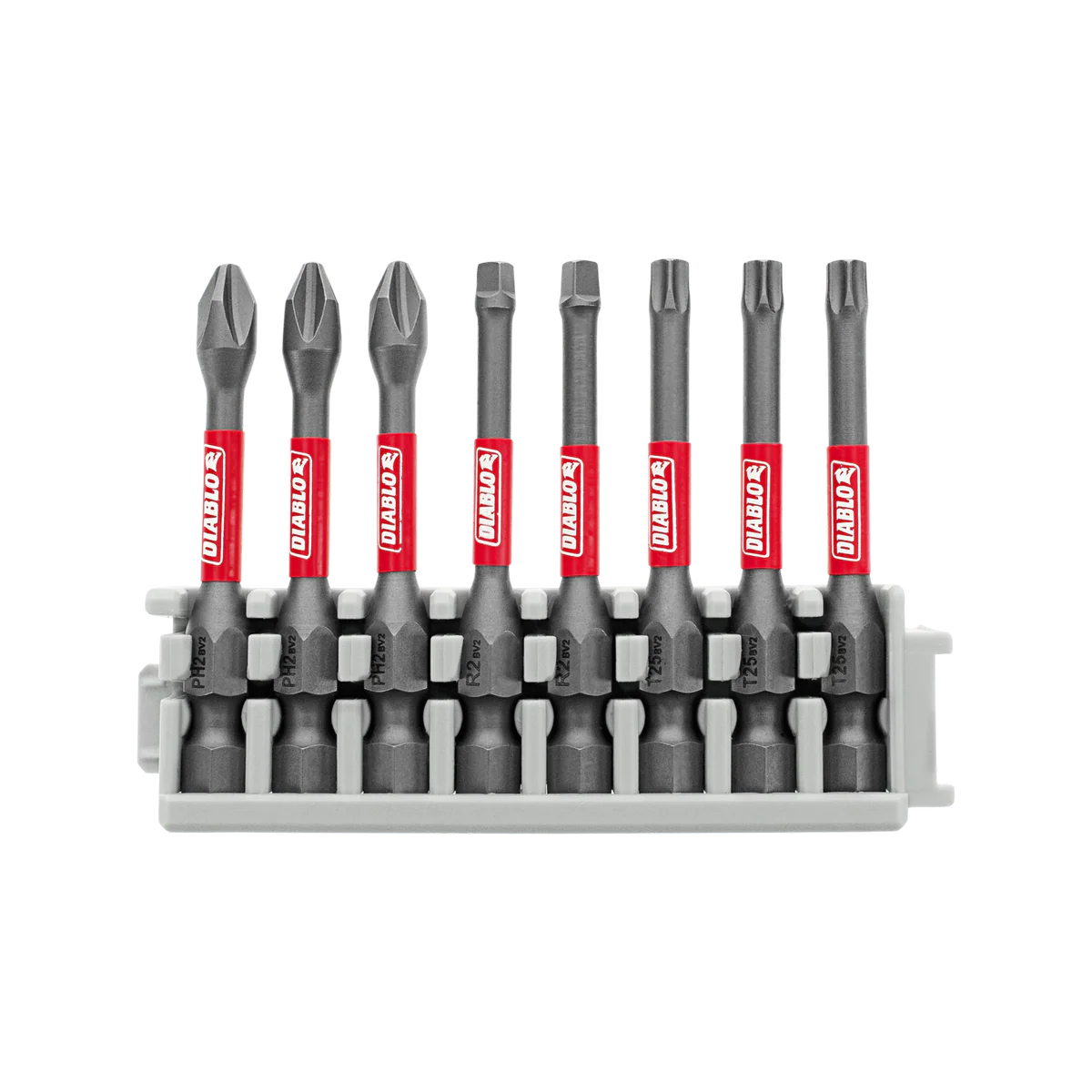 Diablo 50mm Variety Modular Set Clip 8 Pack - Durable Impact Bits - Image 2