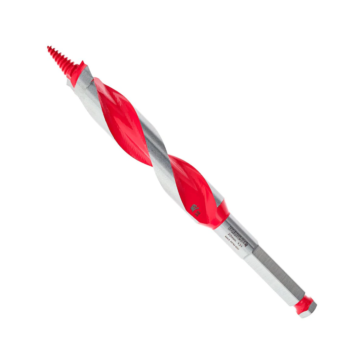 Diablo Auger Bit 22mm x 190mm - Dura-Tip™ - Self-Feeding Design - Image 2