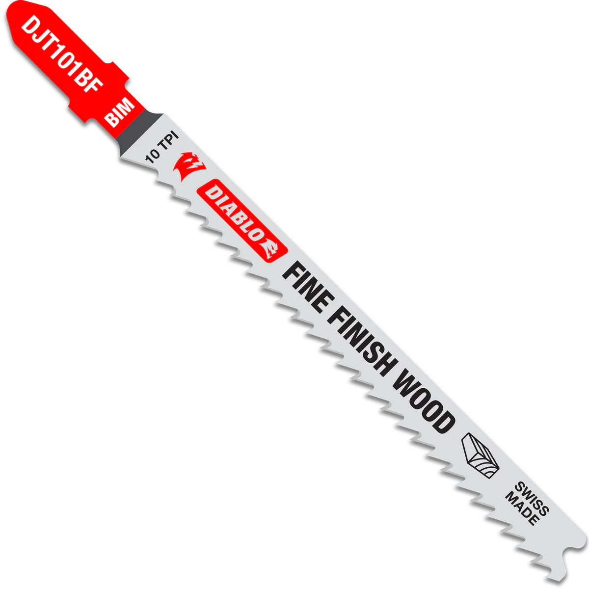 Diablo Bi Metal Jig Saw Blade 5 Pack 100mm - Ultra-Hardened Edge - Fast Finish - Image 2