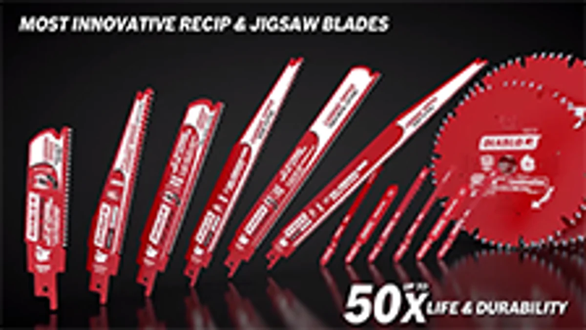 Diablo 184mm 56t Non Ferrous Plastic Circular Saw Blade - Red - Image 4