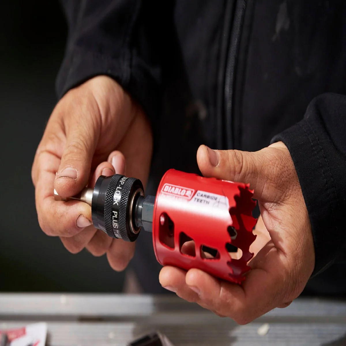 Diablo 3/8 Snap Lock Plus Mandrel System - 60mm Cutting Depth - 3/8” Hex Shank - Image 2