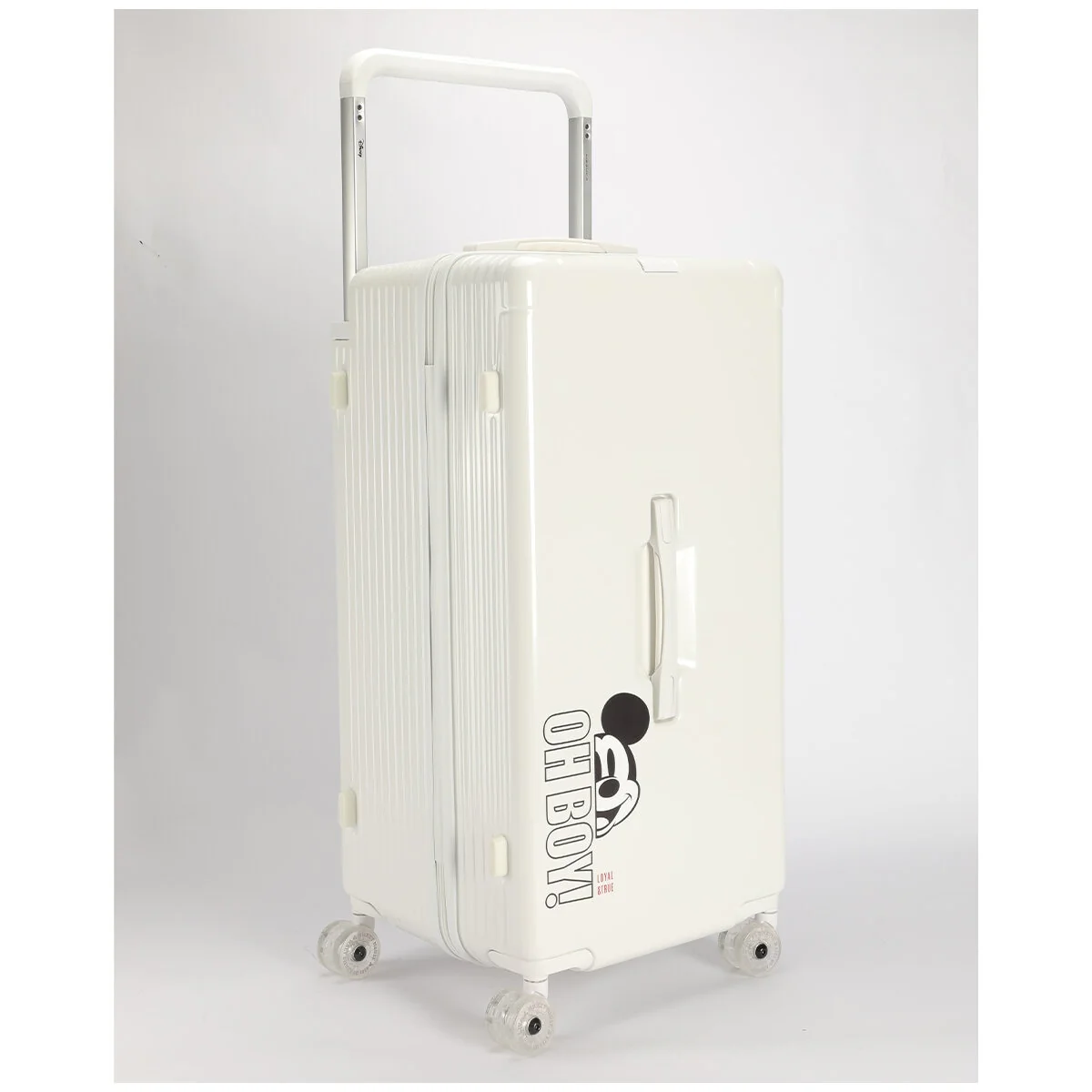 Disney Mickey Trunk Style Trolley Case 79cm TSA Lock White Polycarbonate - Image 7
