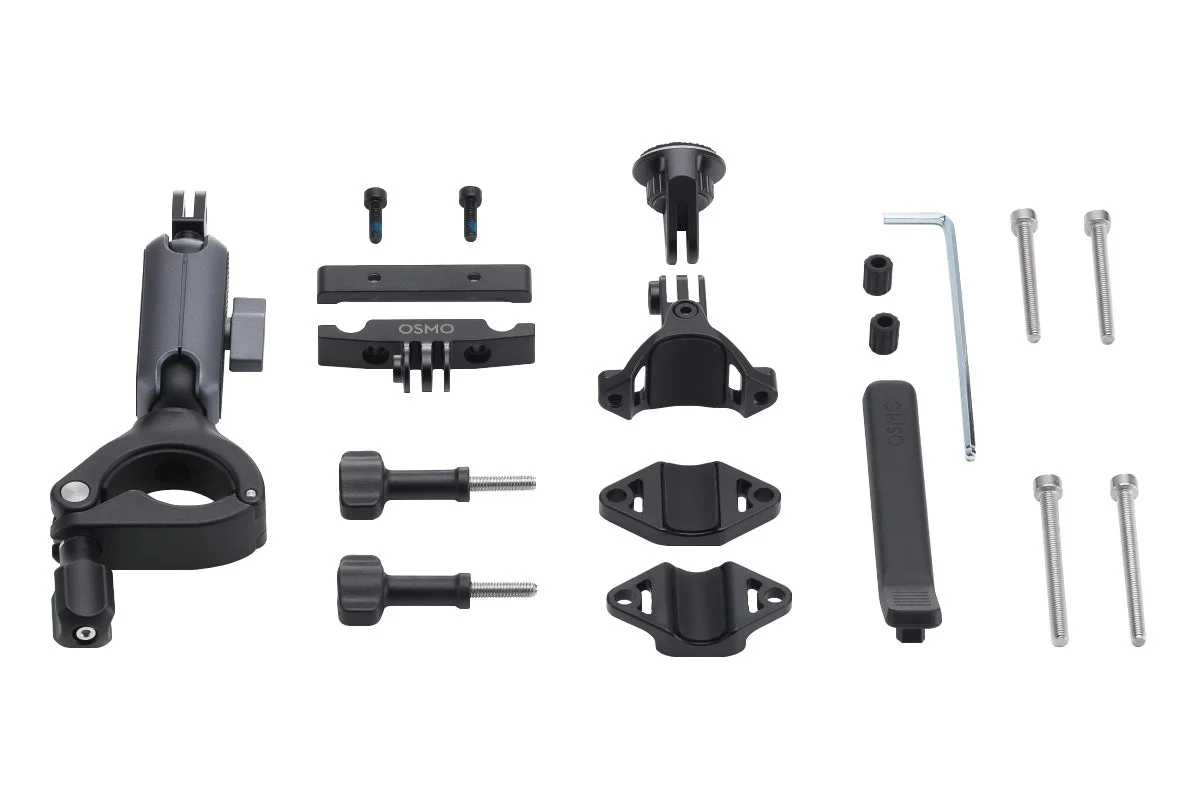 DJI Osmo 360 Bike Tube Mount Kit - Secure, Adjustable, Anti-Slip - Image 2