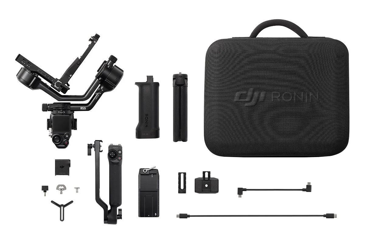 DJI RS 5 Combo Gimbal Stabiliser for DSLR and Mirrorless - Image 2