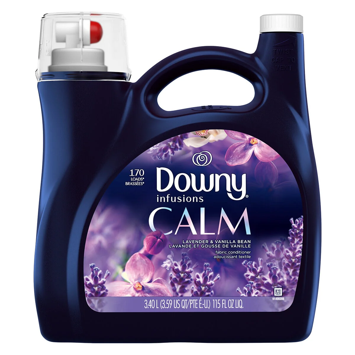 Downy Liquid Infusions Calm Lavender & Vanilla Bean Capacity 3.4L 80350686