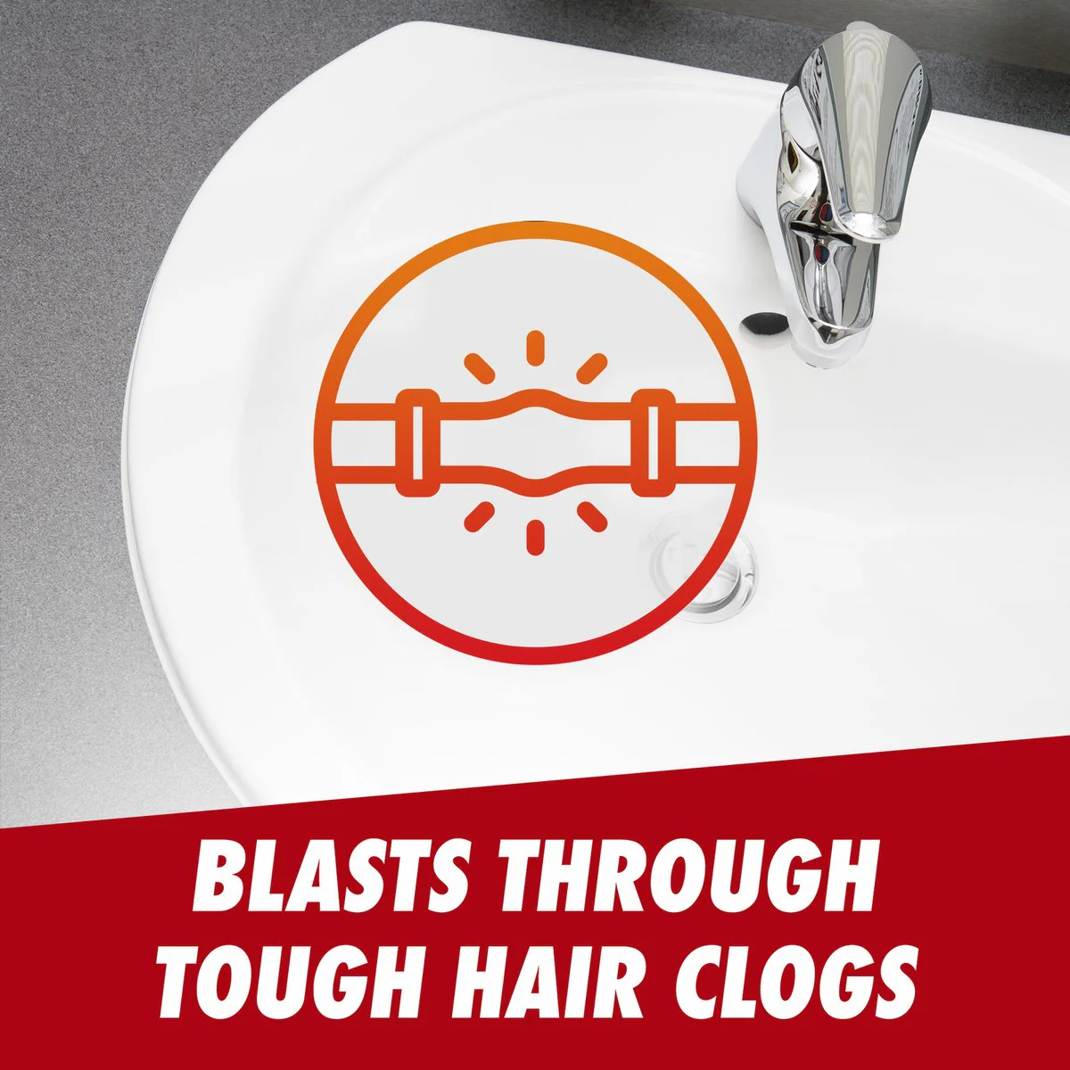 Drano Drain Cleaner Max Gel Liquid 1.2L - Effective on Tough Clogs - Image 2