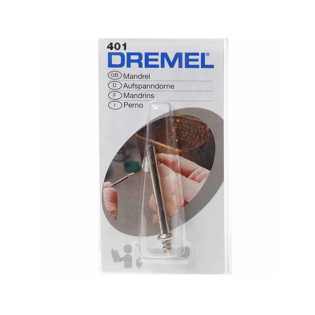 Dremel 401 Mandrel Screw - 1/8 Inch Shank - Polishing Accessory Mount - Image 2