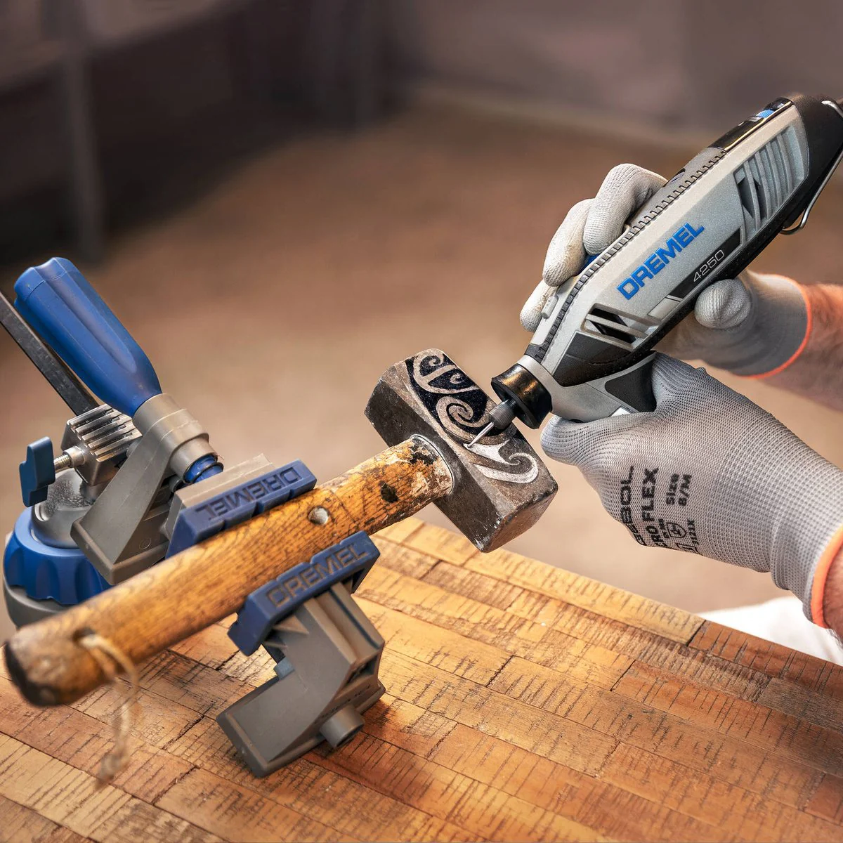 Dremel 4250 3 50 Corded Rotary Tool Kit 175W - 50 Accessories - Ergonomic Design - Image 5