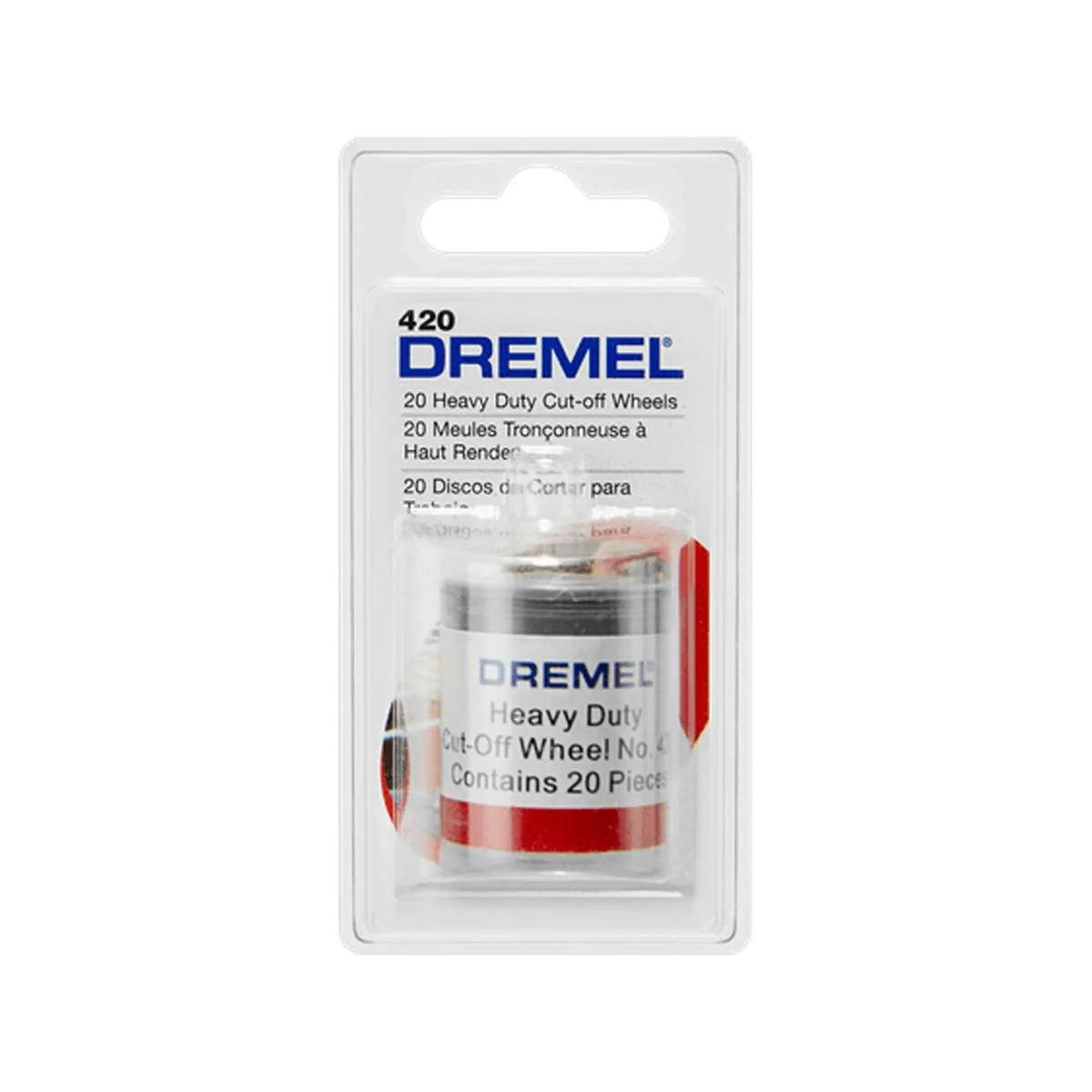 Dremel Cut Off Wheels 24mm 420 - 20 Pack - Brown