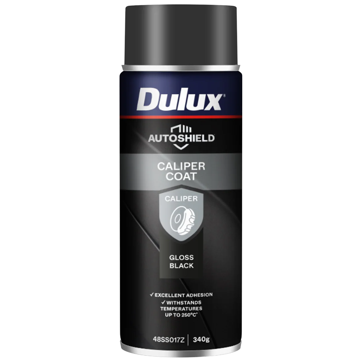 Dulux Autoshield Spray Paint - Black Caliper - 340g - 0.34L - Heat Resistant
