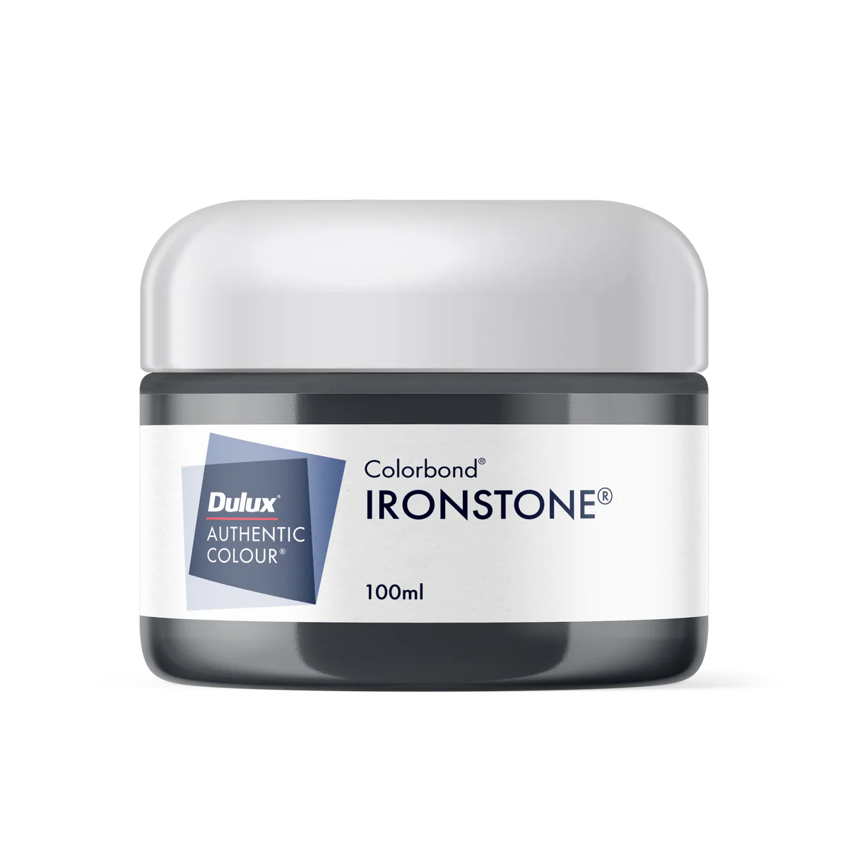 Dulux Ironstone Sample Pot - 100ml - Water-Based Paint - Low Sheen Finish