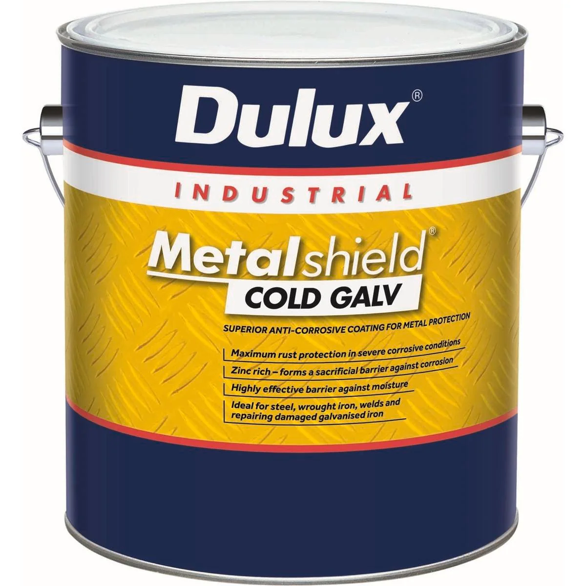 Dulux Metalshield Primer - 4l - Zinc-Rich - Maximum Rust Protection