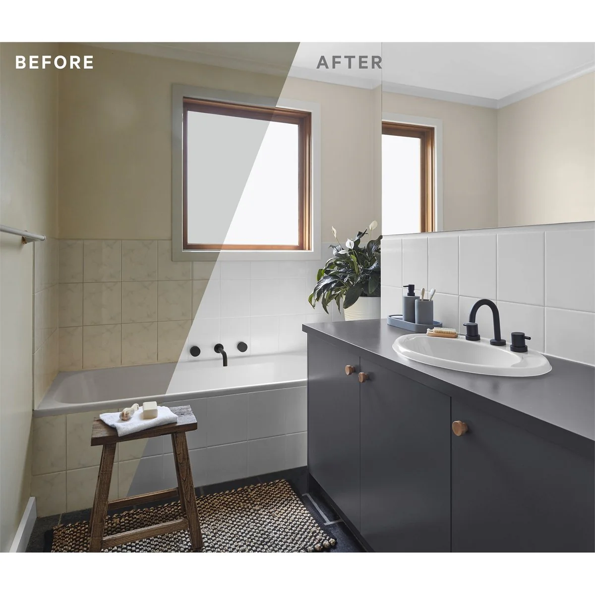 Dulux 1L White Satin Renovation Range Tiles and Benchtops - 1L - White - Image 2