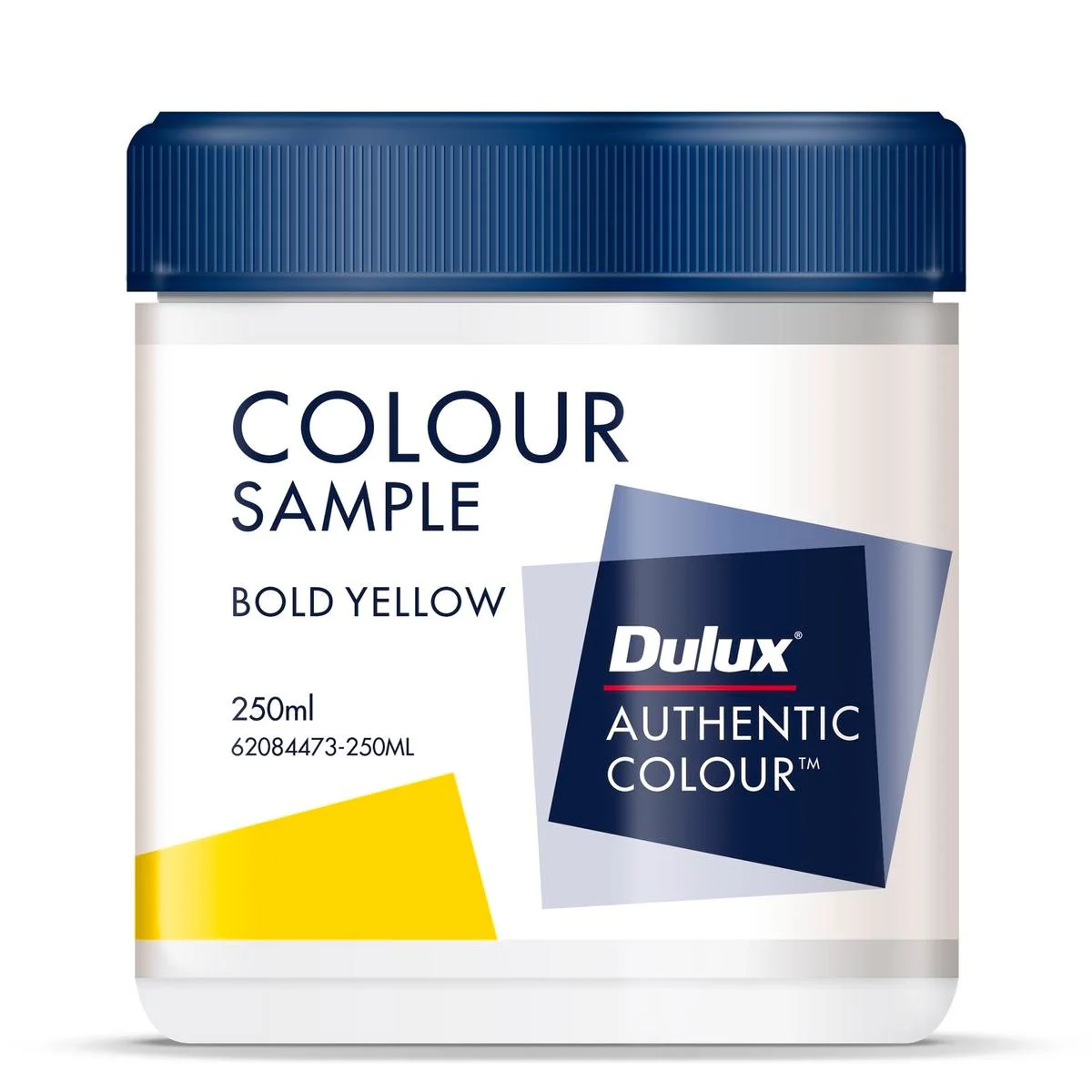 Dulux Sample Pot - 250ml - Bold Yellow - Water Based - Low Sheen