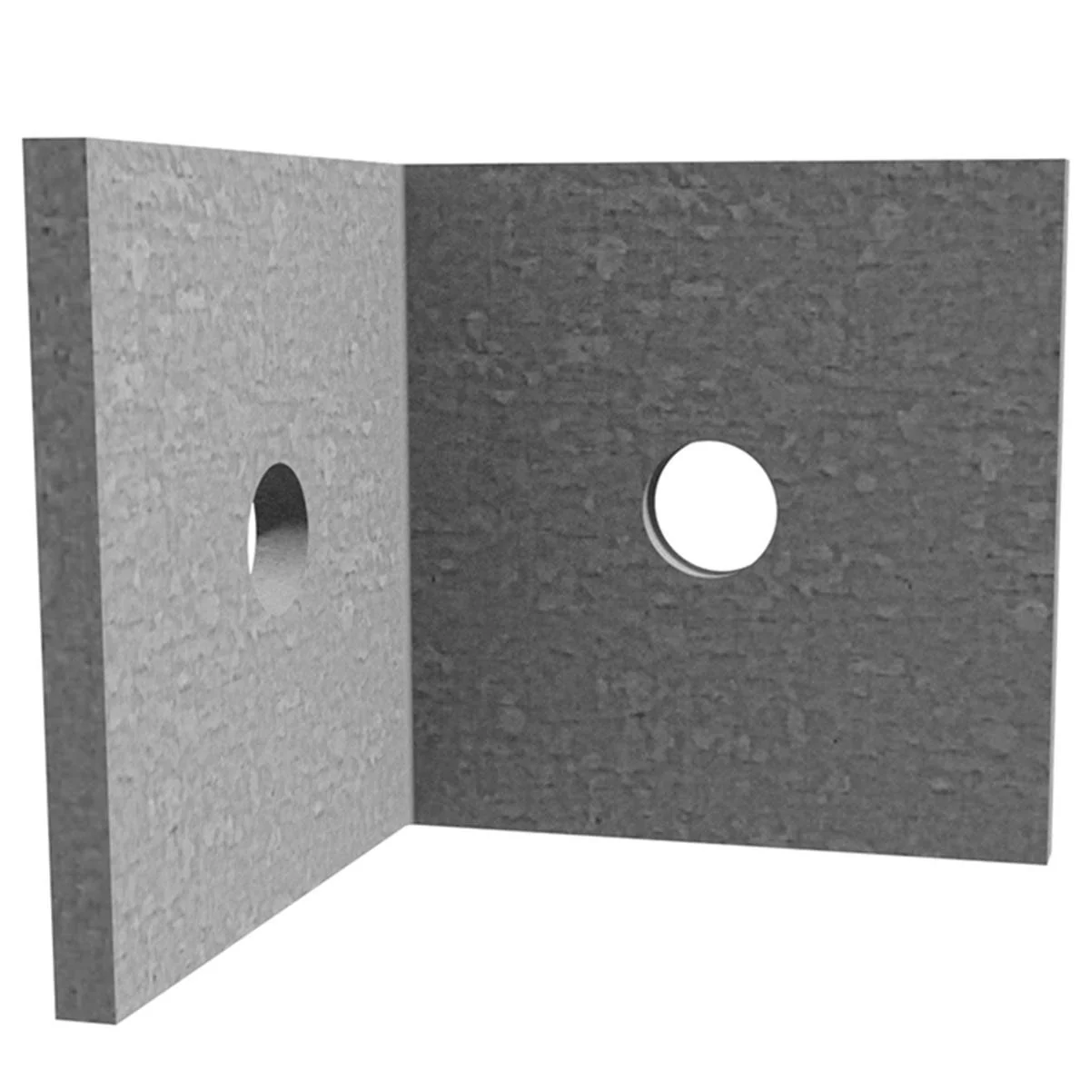 Dunnings Galvanised Angle Bracket 65mm x 5mm Heavy-Duty Steel