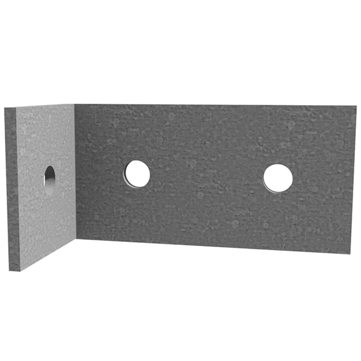 Dunnings Galvanised Angle Bracket 65x130x65mm 5mm Steel Heavy-Duty