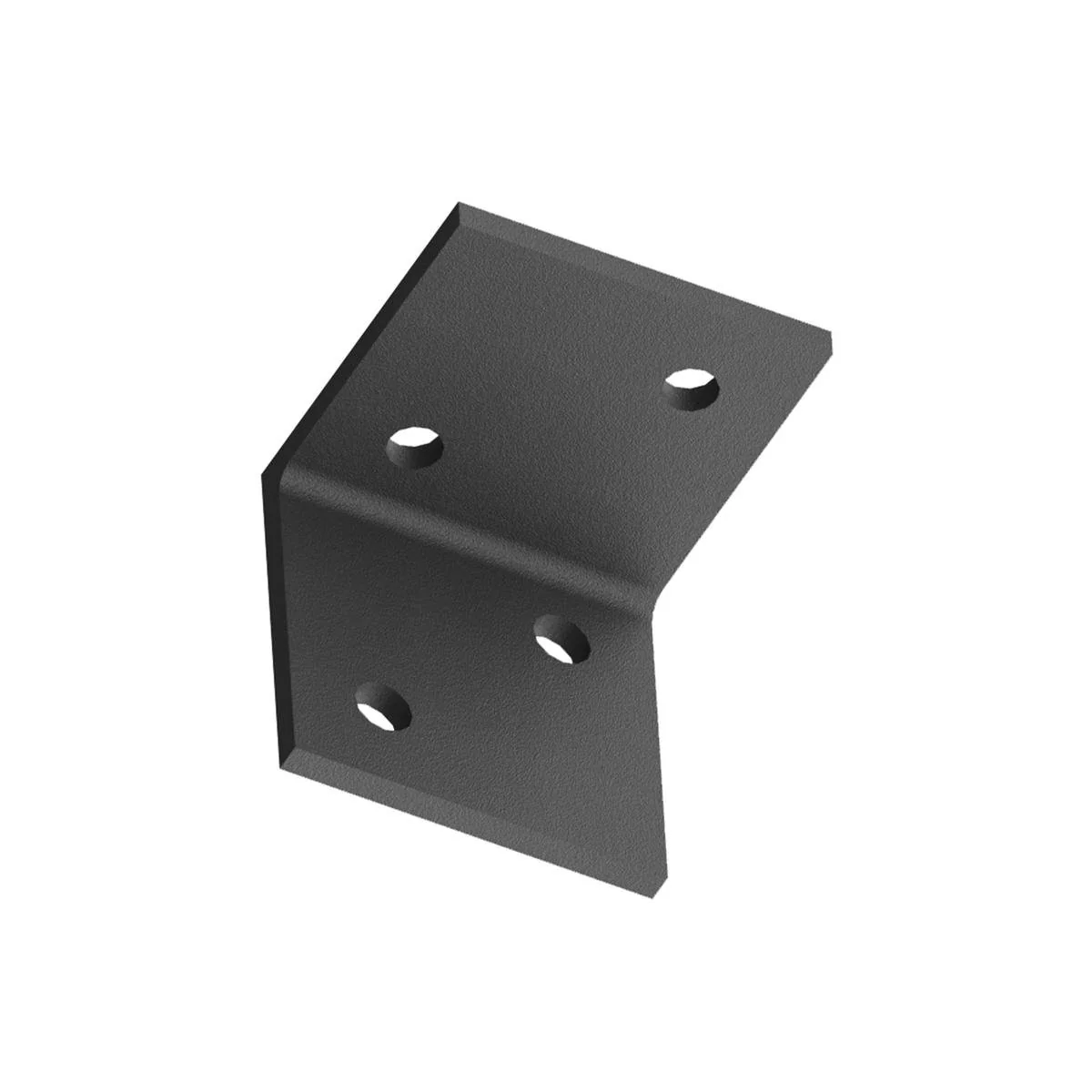 Dunnings Structural Angle Bracket - 75mm x 75mm x 6mm - Galvanised Steel