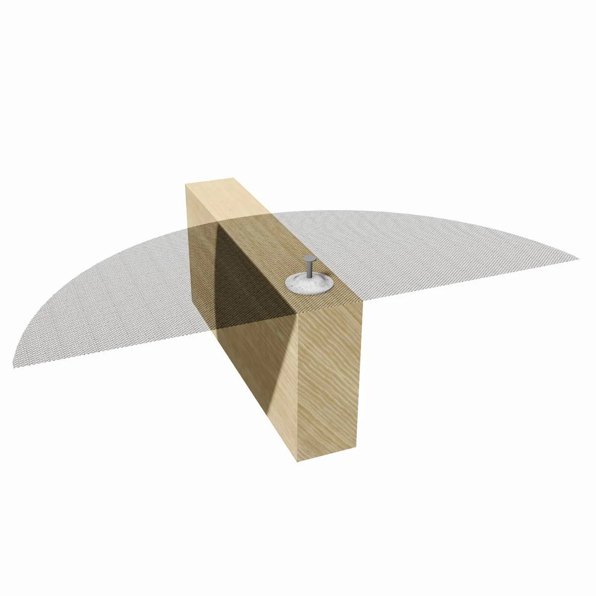 Dunnings Timber Shadecloth Fastener 100 Pack Galvanised Steel Durable