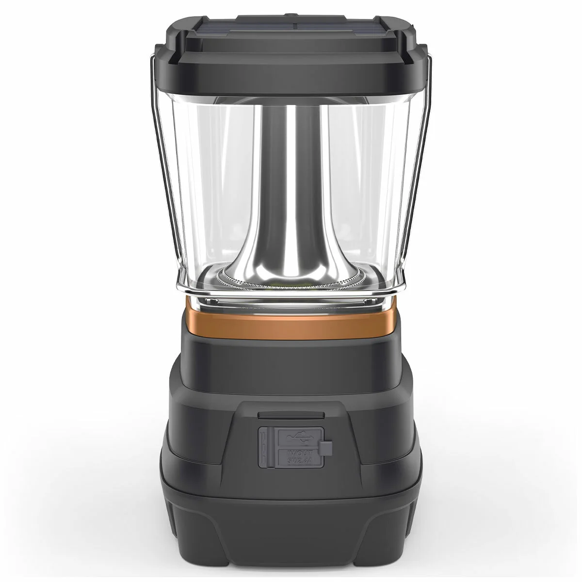 Duracell 5000L Tri-Powered Lantern Rechargeable Black 5000 Lumen