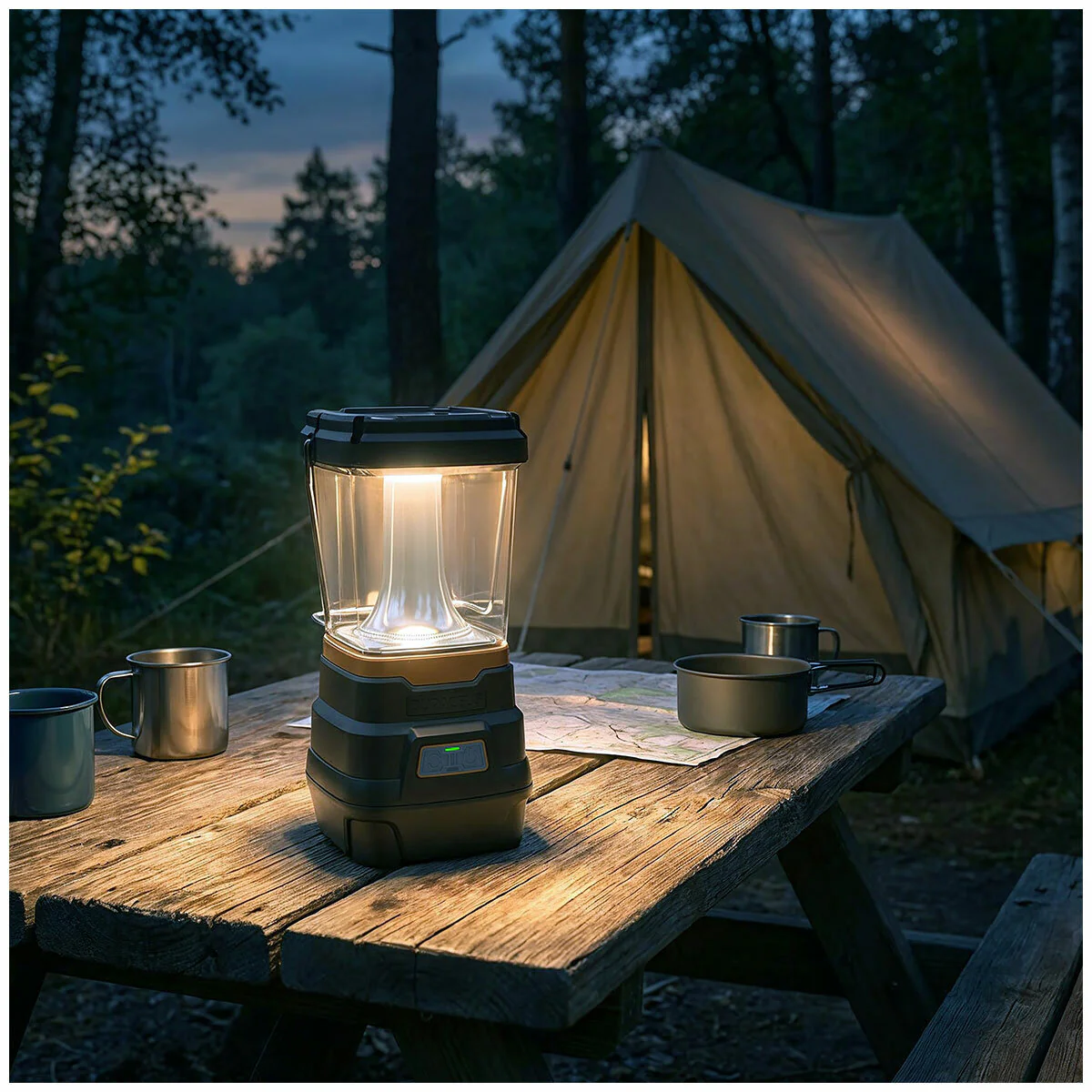 Duracell 5000L Tri-Powered Lantern Rechargeable Black 5000 Lumen - Image 6