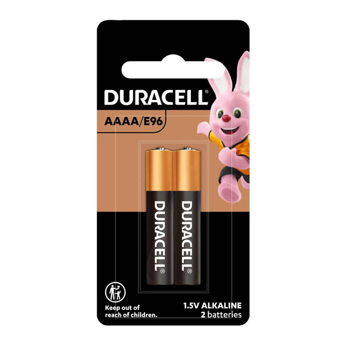 Duracell AAAA Batteries 2 Pack - 1.5V - Long-lasting Power - Compact Design