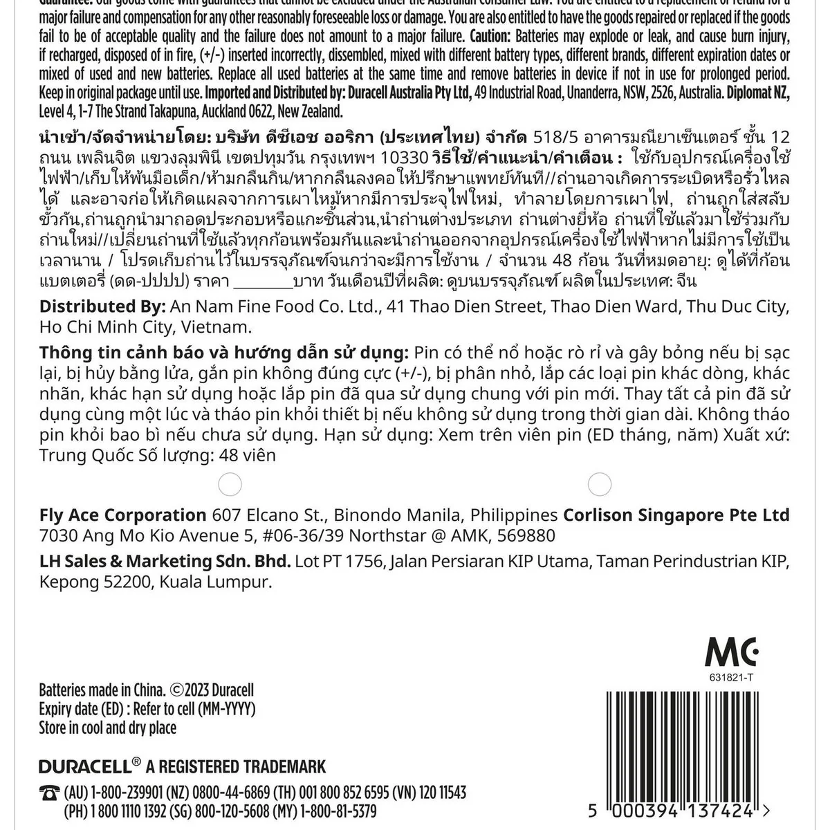 Duracell Coppertop AA - 48 Pack - Alkaline - Long Lasting Power - Image 2