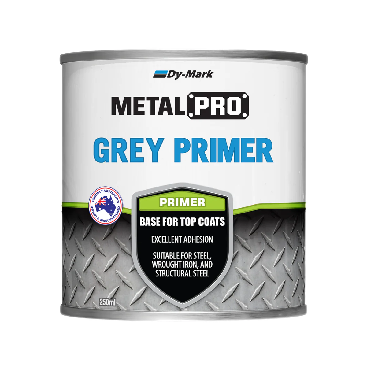 Dy Mark Metalpro Primer 250ml - Grey - Quick-Drying - Corrosion Resistant