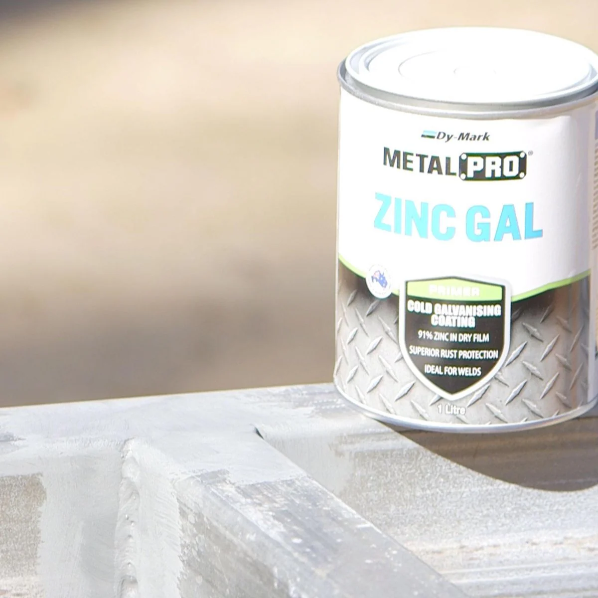 Dy Mark Metalpro Zinc Gal Primer - 500ml - Paint Primer - Rust Protection - Image 4