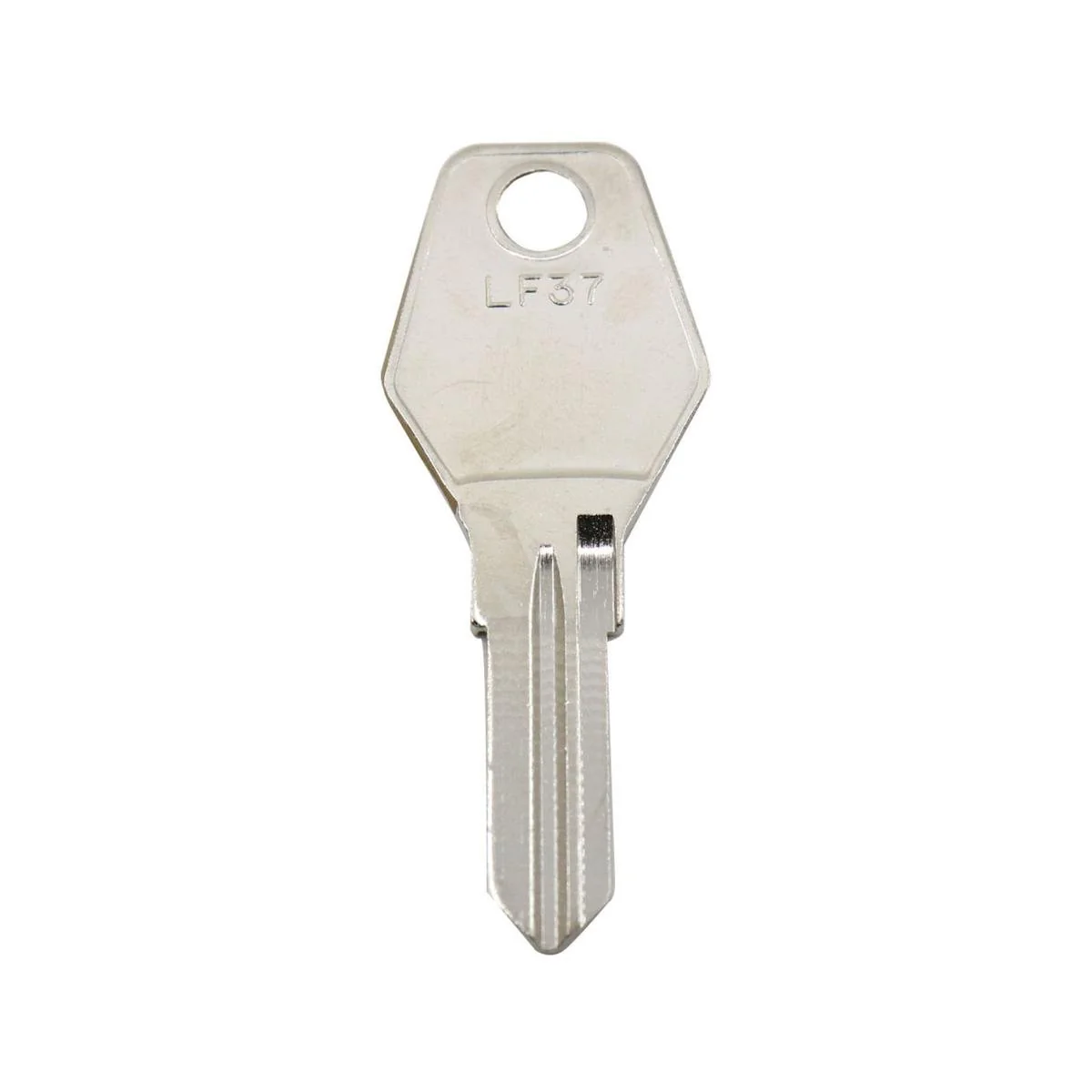 EHI Blank Key - 50mm x 20mm - Nickel Plated Brass - Silver