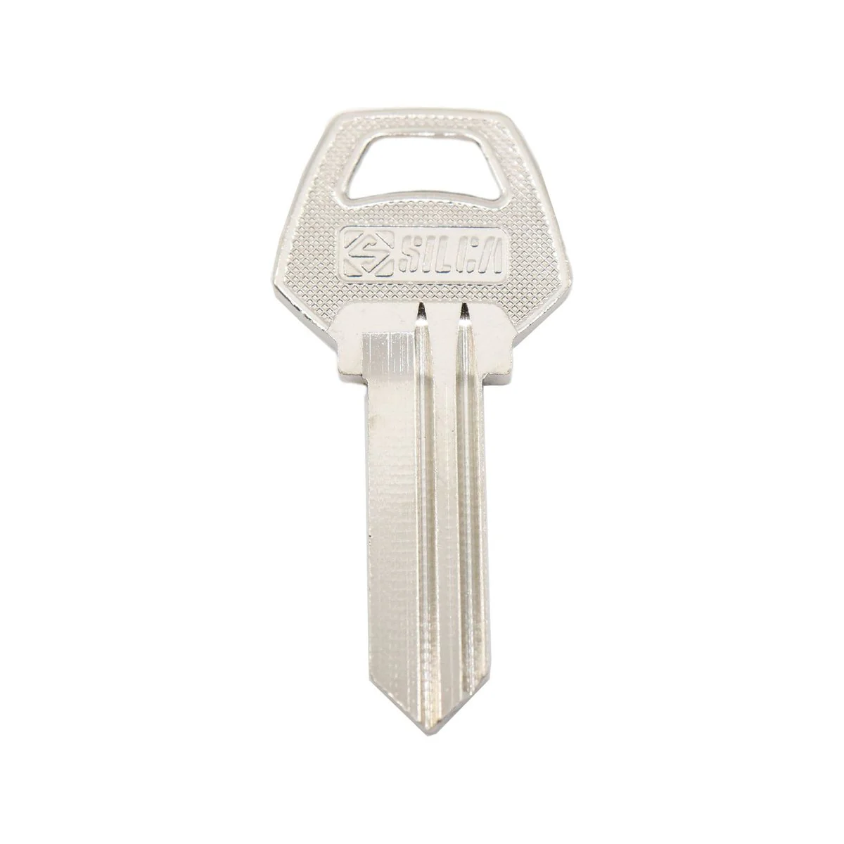 Ehi cb27r Silver Blank Key - Nickel Plated Brass - Key Cutting Service - Image 2
