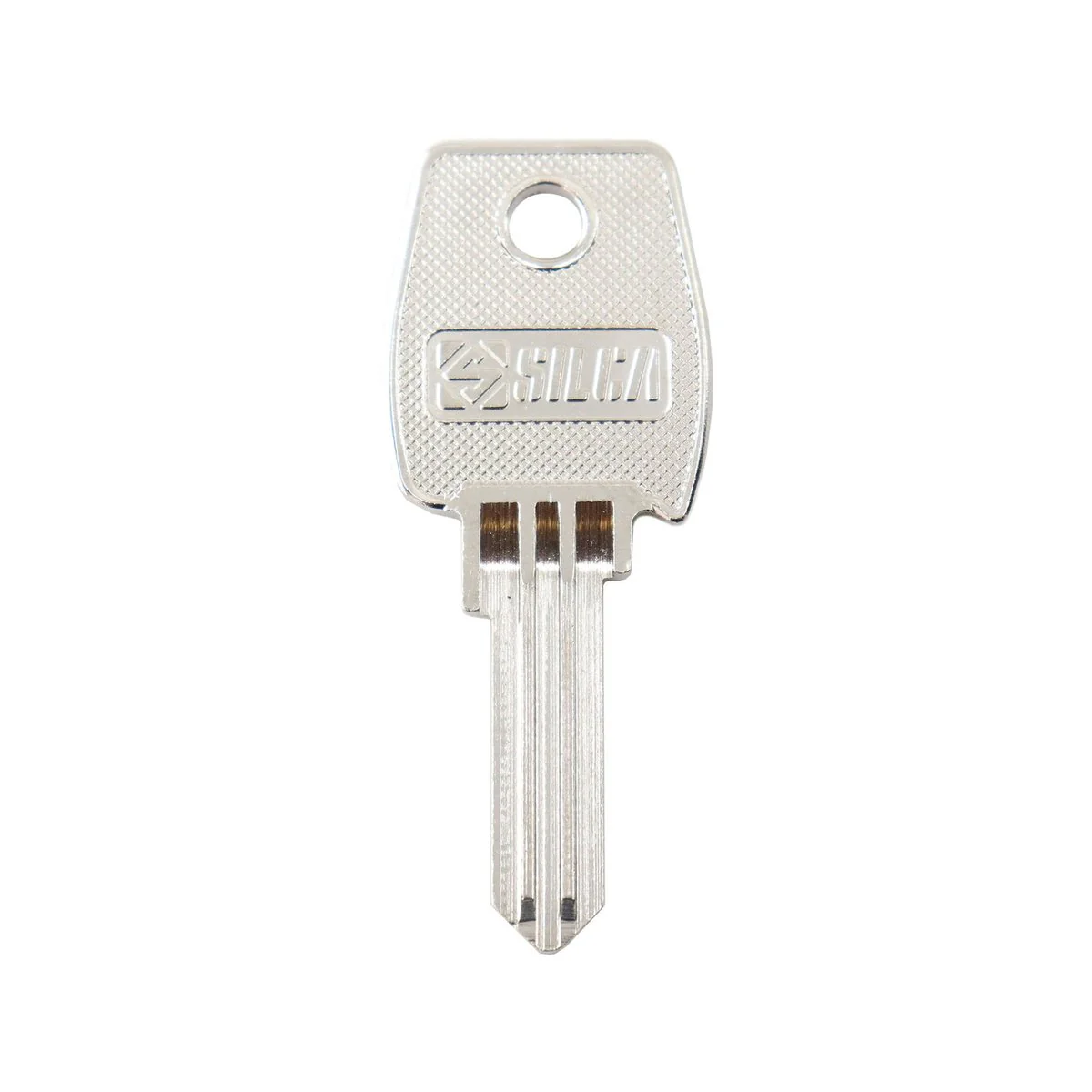 Ehi lf2 Silver Blank Key - Nickel Plated Brass - Key Duplication - Image 2