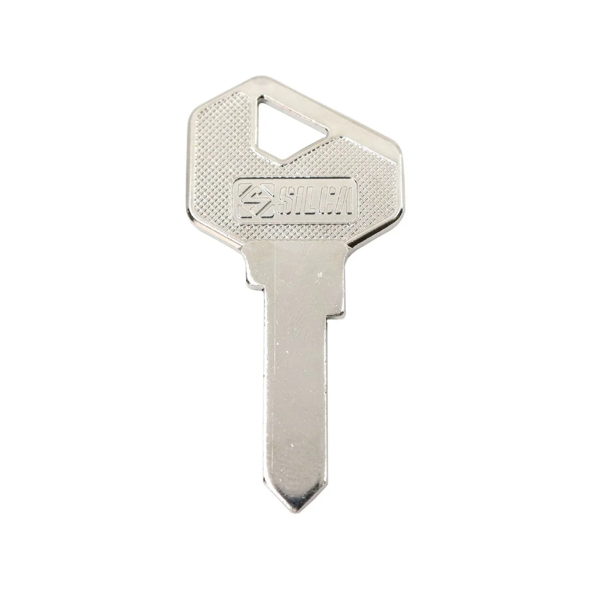 Ehi LF25 Silver Blank Key - Nickel Plated Brass - Key Duplication Service - Image 2