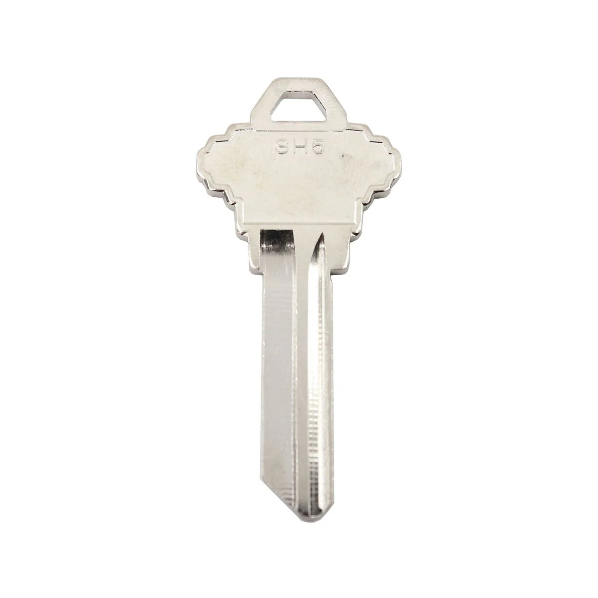 Ehi sh5 Silver Blank Key - Key Blank for House Padlock Locker Keys