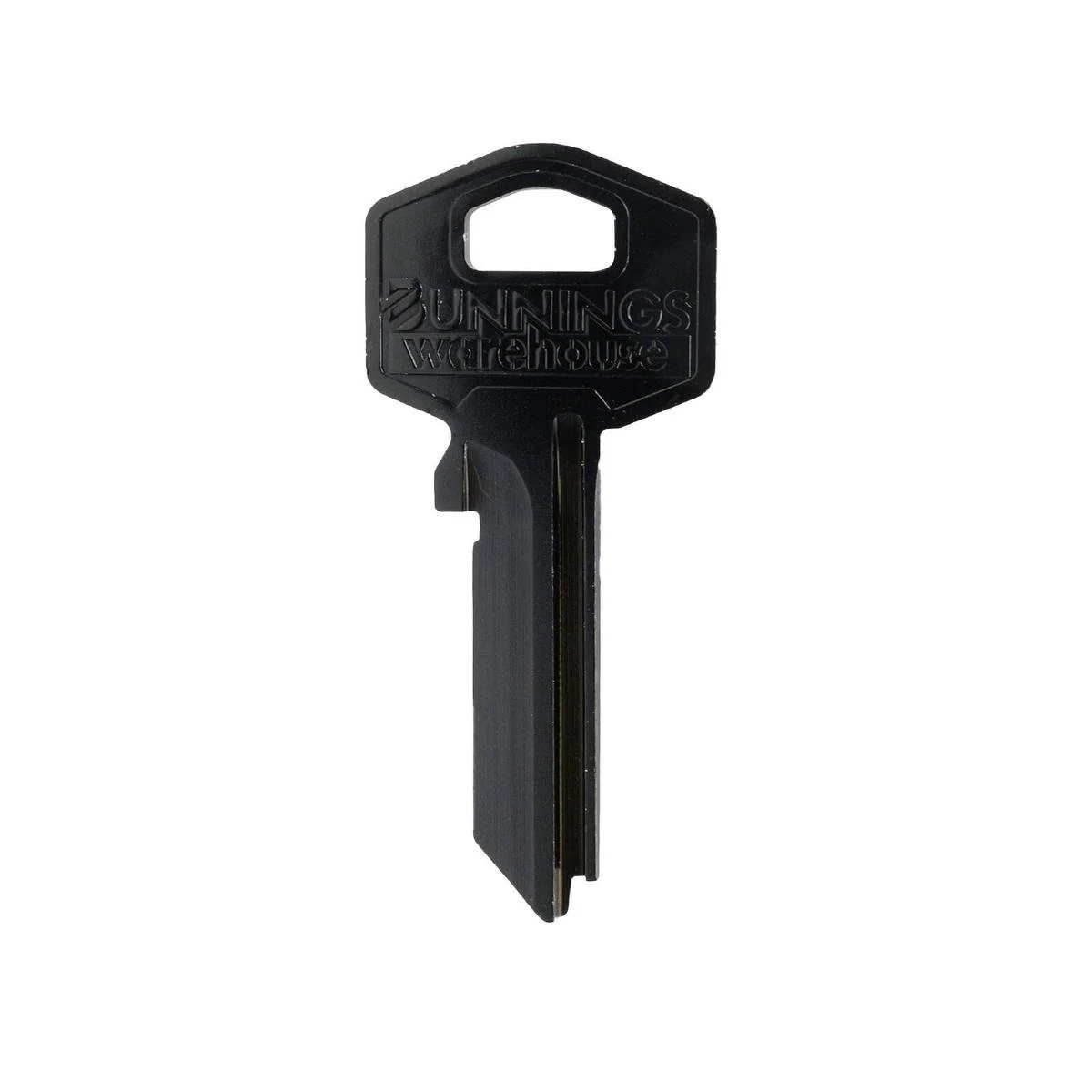 Ehi te2 gr10 Black Blank Key - Aluminium Titanium Alloy - 54mm x 24mm