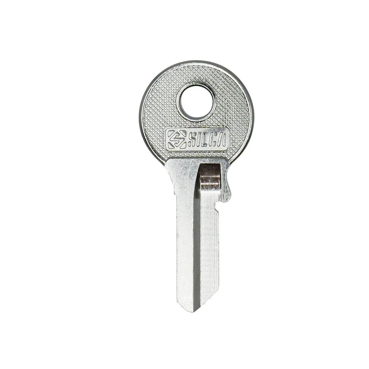Ehi vi084 Silver Blank Key - Nickel Plated Brass - Key Duplication Solution - Image 2